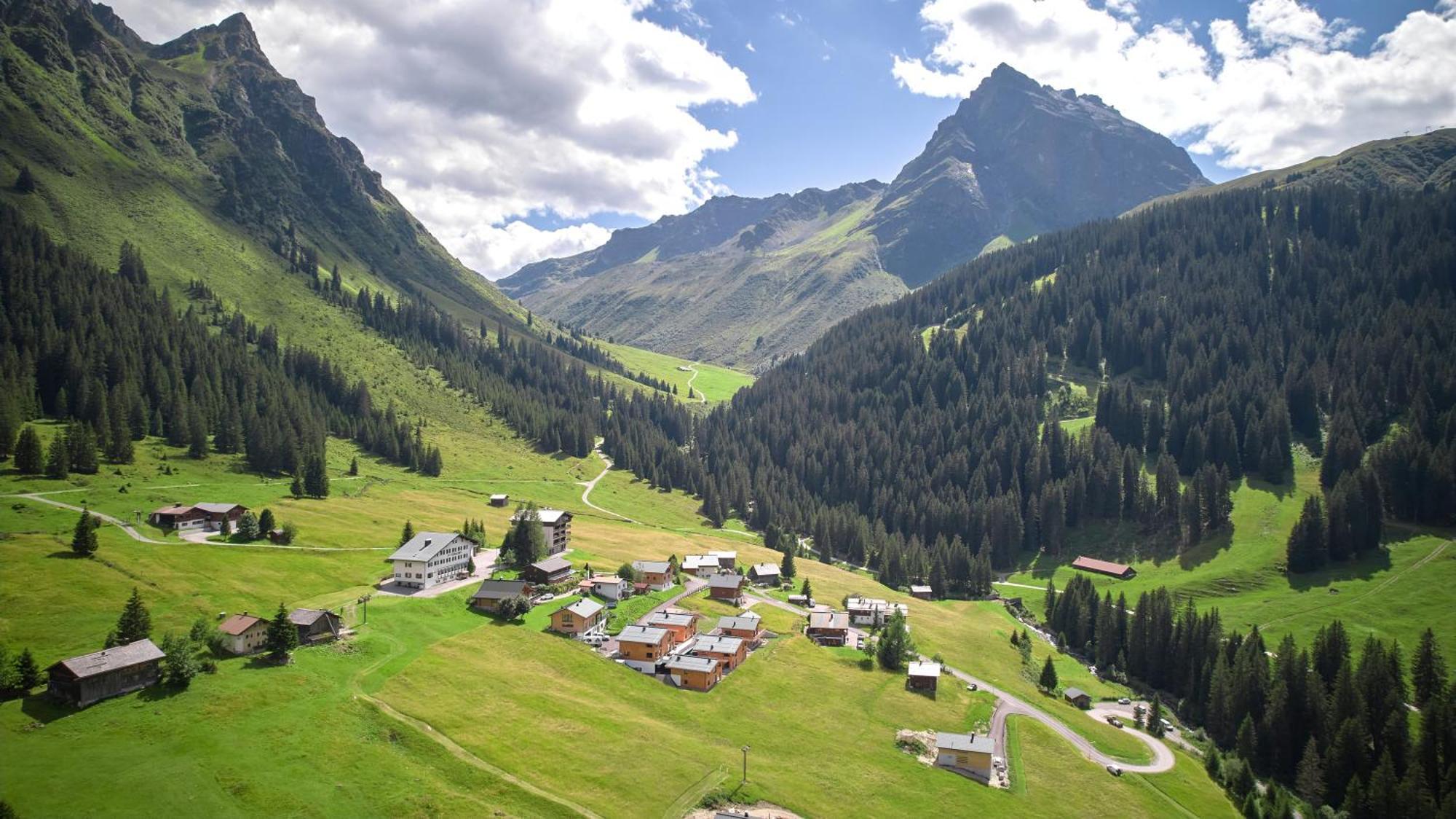 Alm-Lodges Montafon By Pferd Auf Wolke การ์กเอลเลิน ภายนอก รูปภาพ
