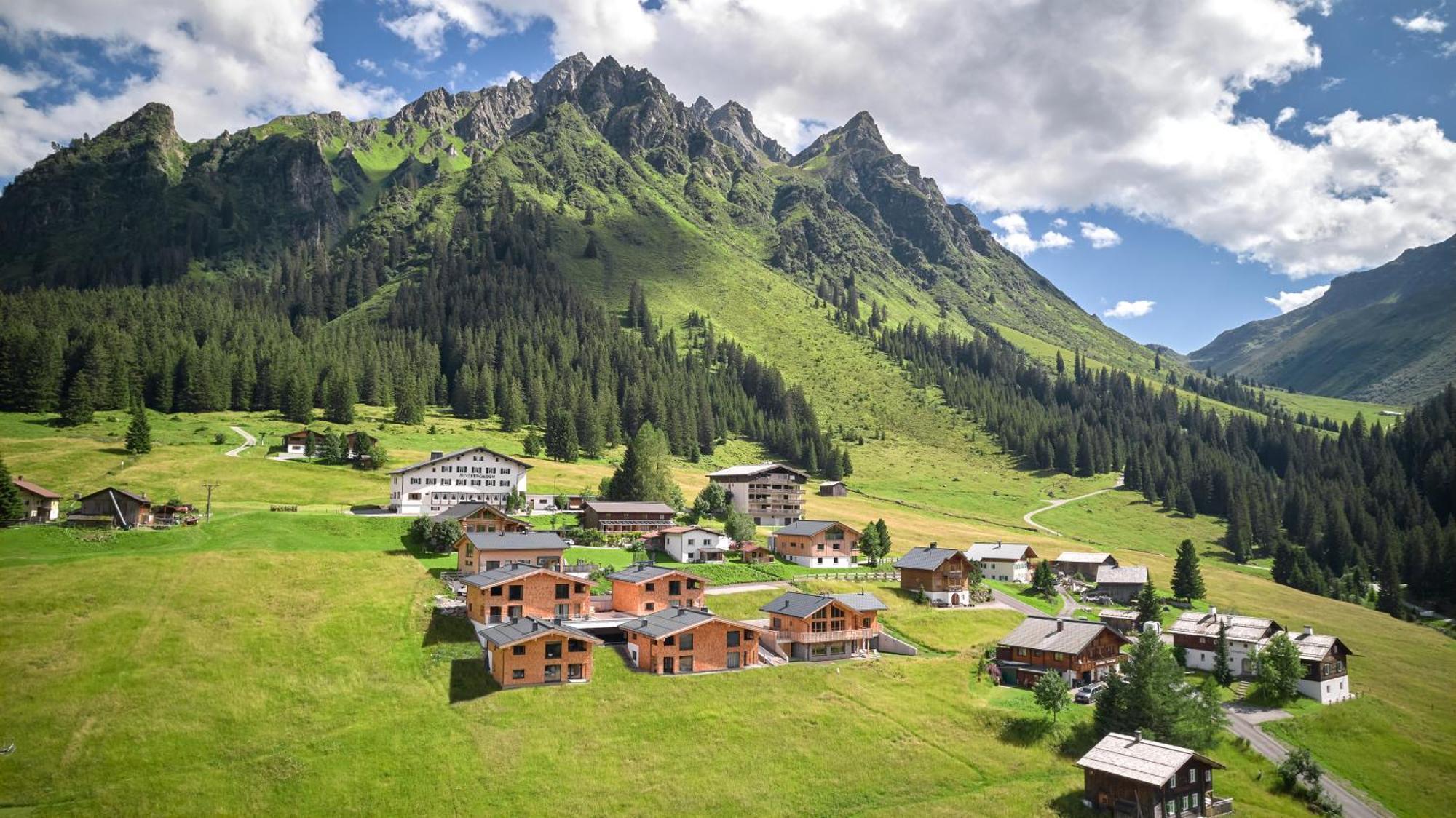 Alm-Lodges Montafon By Pferd Auf Wolke การ์กเอลเลิน ภายนอก รูปภาพ